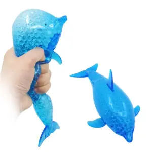 Marine Stress Balls Set with Dolphin and Shark