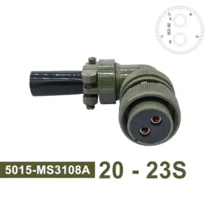 MIL-C 5015 Circular Connector, 380V Rating 19 S4034458272ce4bfabe775280b9c0341cC