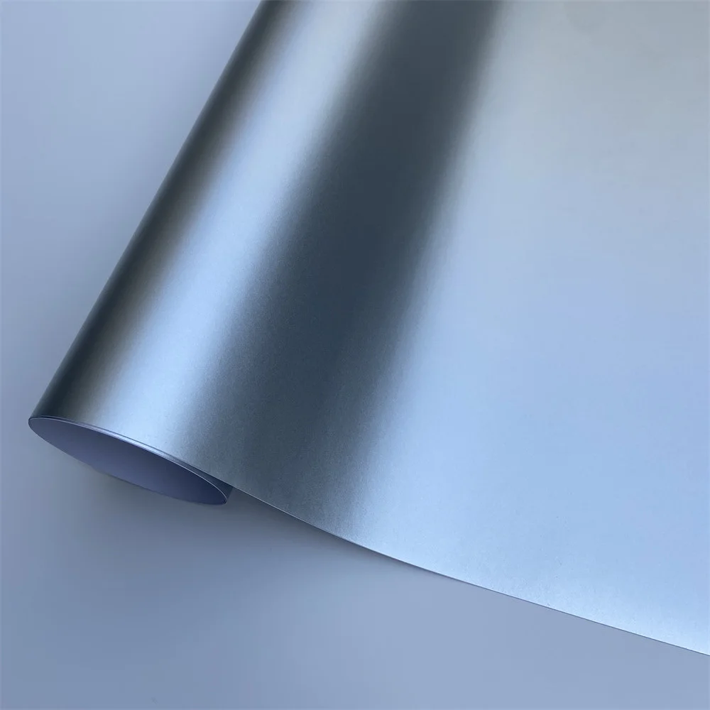 Satin Silver Chrome Vinyl Wrap for Vehicles 7 Satin Silver Chrome Vinyl Wrap for Vehicles - Image 7