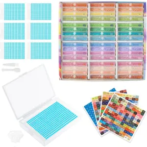 Diamond Painting Storage Set 12/24/48 pcs 10 S40ae4295ecee4bc8ab2de41a7c2548d2X