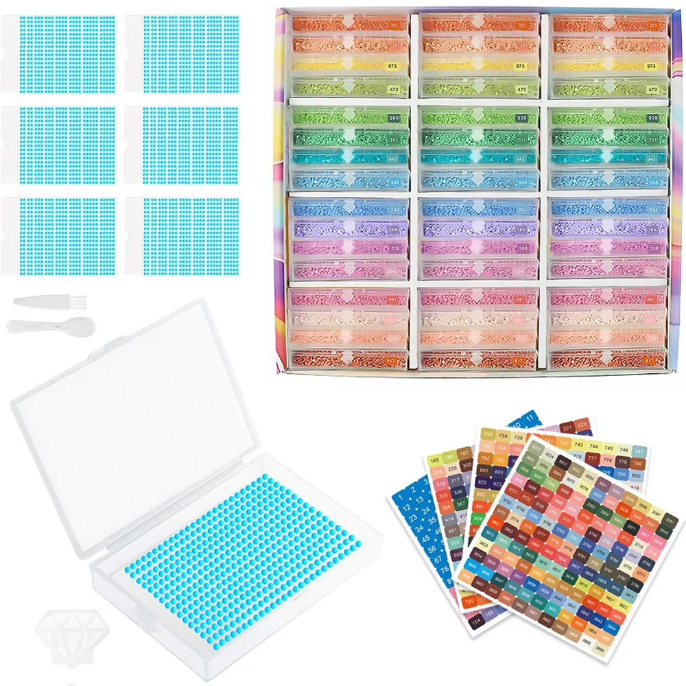 Diamond Painting Storage Set 12/24/48 pcs 2 Diamond Painting Storage Set 12/24/48 pcs - Image 2