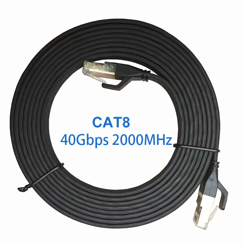 White Cat8 Ethernet Cable for High-Speed Data 7 White Cat8 Ethernet Cable for High-Speed Data - Image 7