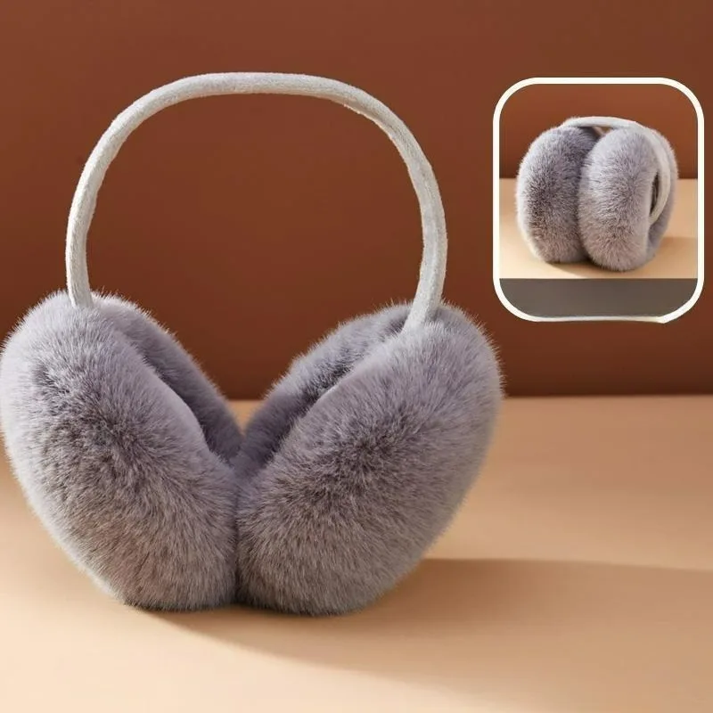 Foldable Plush Earmuffs for Women 6 Foldable Plush Earmuffs for Women - Image 6