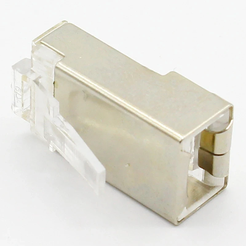 Shielded Cat6 RJ45 Connectors Set of 50 4 Shielded Cat6 RJ45 Connectors Set of 50 - Image 4