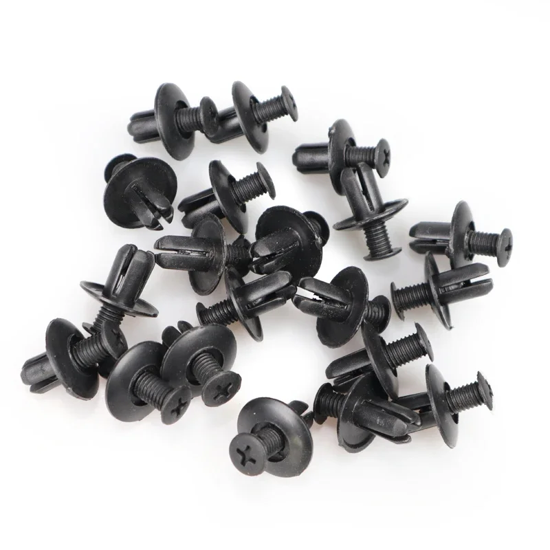 Black Automotive Plastic Rivet Set for 8mm Holes 5 Black Automotive Plastic Rivet Set for 8mm Holes - Image 5
