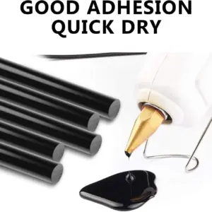 Black Hot-Melt Glue Sticks for Projects 15 S41de20ee156649acbc38cd0b9370c11d1