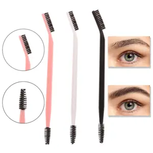 Dual-Head Eyebrow and Eyelash Brush, 15cm 10 S41e97e68f8ab4d1683ab866d7a620b770