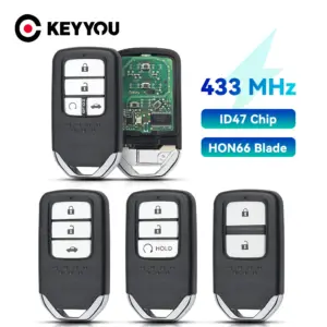 Honda Remote Control Key 2014-2017 with 433 MHz