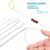 Stainless Steel Beaded Jewelry Needles Set