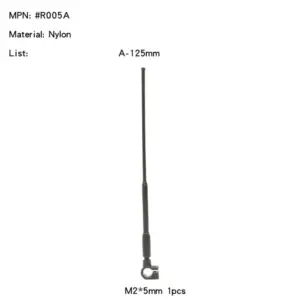 Simulated Antenna Mast for RC Crawlers 17 S42833fa6a0014fc2ba08e8e0921a4825A