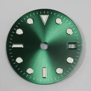29mm Stainless Steel Green Watch Dial for NH34 16 S42a6e20d893e4d0bb6cd3c08572208d9A