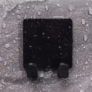 Sleek Black Wall Mount Razor Organizer Set 13 S42ba5d1e7bc248eb8494278d47aa2b5dG