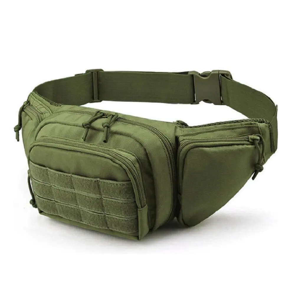 Rugged Men's Waist Fanny Pack in Nylon 8 Rugged Men's Waist Fanny Pack in Nylon - Image 8