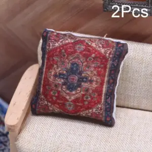 Colorful 1/12 Dollhouse Cushions for Decor 16 S433f66d8e18f4167b653a7d38670268bn