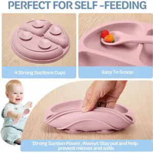 Toddler Silicone Mealtime Set in Pastel Shades 14 S436013002cad4f96b173cdf34eae6ccao