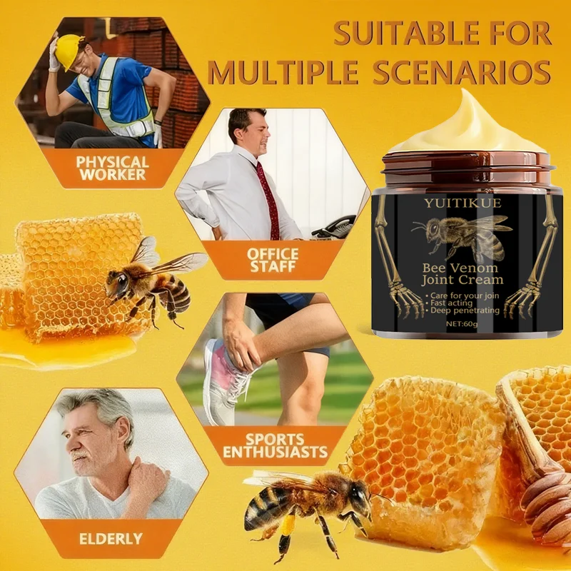 Bee Joint Cream 60g for Fast-Relief 6 Bee Joint Cream 60g for Fast-Relief - Image 6