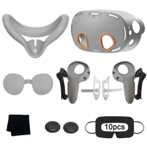 Quest 3 VR Accessories Kit with Silicone Covers 14 S43ba40dfaad64270b5bd71a45eaabf2dM