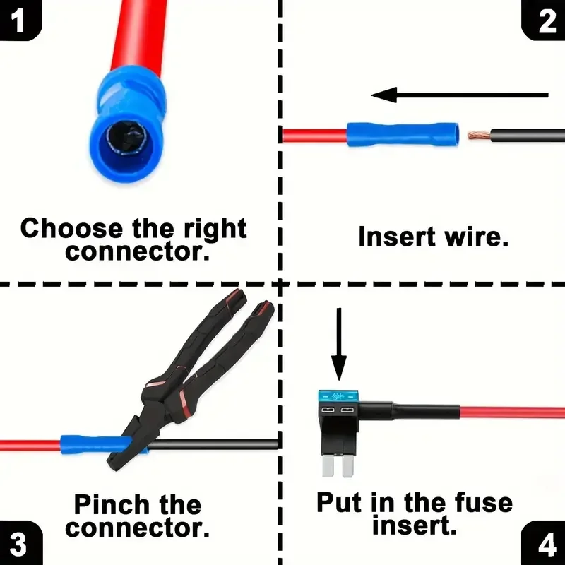 Automotive Fuse Tap Adapter Set (5/10 pcs) 4 Automotive Fuse Tap Adapter Set (5/10 pcs) - Image 4