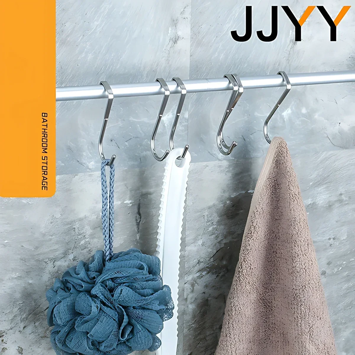 Stainless Steel S-Shaped Door Hook 3 Stainless Steel S-Shaped Door Hook - Image 3