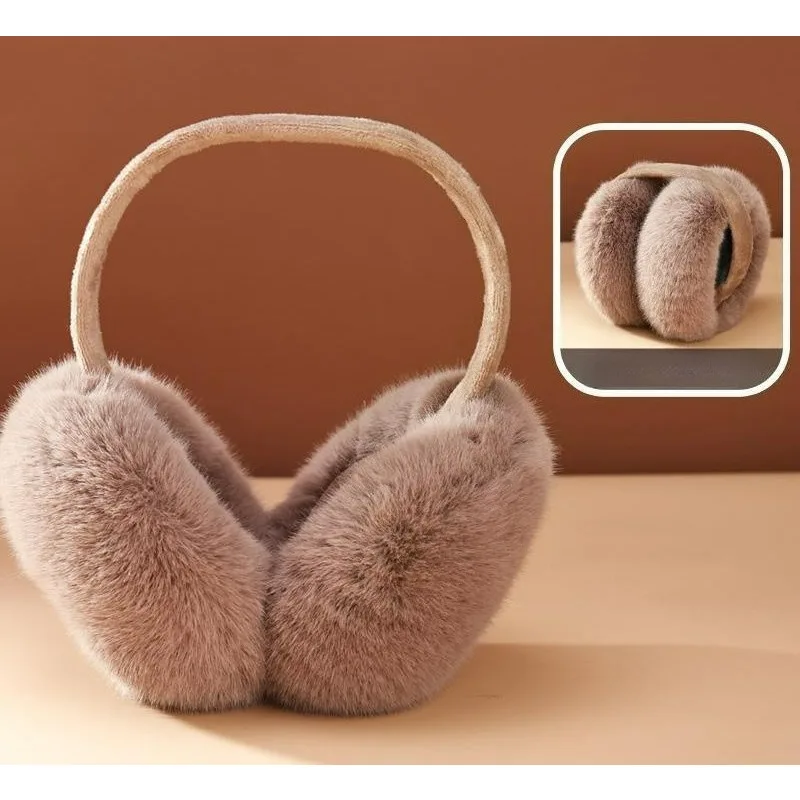 Foldable Plush Earmuffs for Women 9 Foldable Plush Earmuffs for Women - Image 9