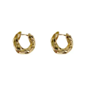 Vintage Copper Alloy Chunky Hoop Earrings for Women 15 S443c910cf37e434185cc7148da1517acV