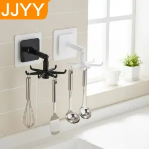 360-Degree Rotating Storage Rack in Black or White