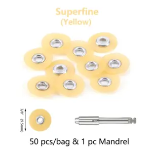 Color-Coded Dental Polishing Discs 50-Pack 16 S4515ede1b8f64365b238c1d2c035165eW