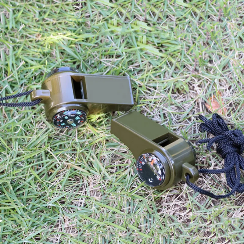 3-in-1 Outdoor Survival Whistle with Compass and Thermometer 4 3-in-1 Outdoor Survival Whistle with Compass and Thermometer - Image 4