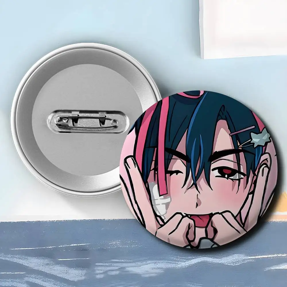Vibrant Anime Boy Badge 32mm-75mm 10 Vibrant Anime Boy Badge 32mm-75mm - Image 10