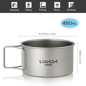 Titanium Folding Handles Bowl 450ml/550ml 9 S45e9bf3f95b94f63b2011819caf9e896T