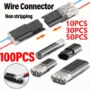 No-Strip Wire Connectors Set for Automotive & Home
