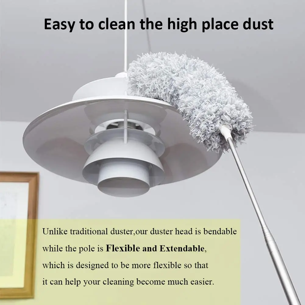 Extendable Microfiber Duster for Home Cleaning 3 Extendable Microfiber Duster for Home Cleaning - Image 3