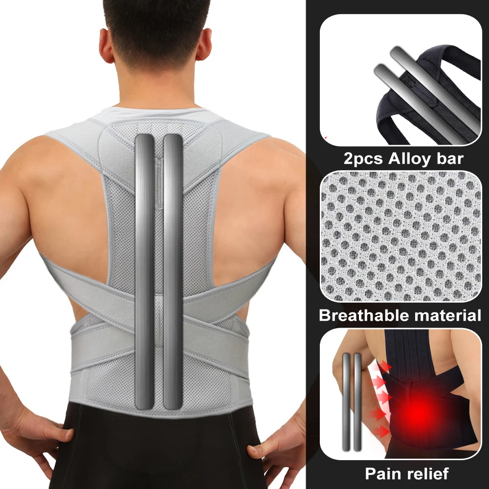 Adjustable Breathable Posture Support Belt 4 Adjustable Breathable Posture Support Belt - Image 4