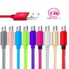 Vibrant 1m Nylon USB C Charging Cable