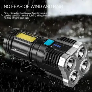 Tactical Outdoor Flashlight with Dual Light 9 S47c2dd4d5ffe43f5812cd44b6ac1c9784