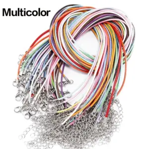 Colorful Leather Braided Jewelry Chains Set 15 S4814a4e02a714f36ab9bd2a910ae8e0b6