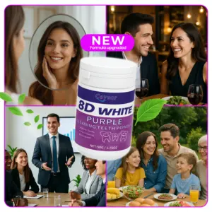 8D White Teeth Whitening Powder 50g 11 S482de4b4150847318fb4c09df803744eG