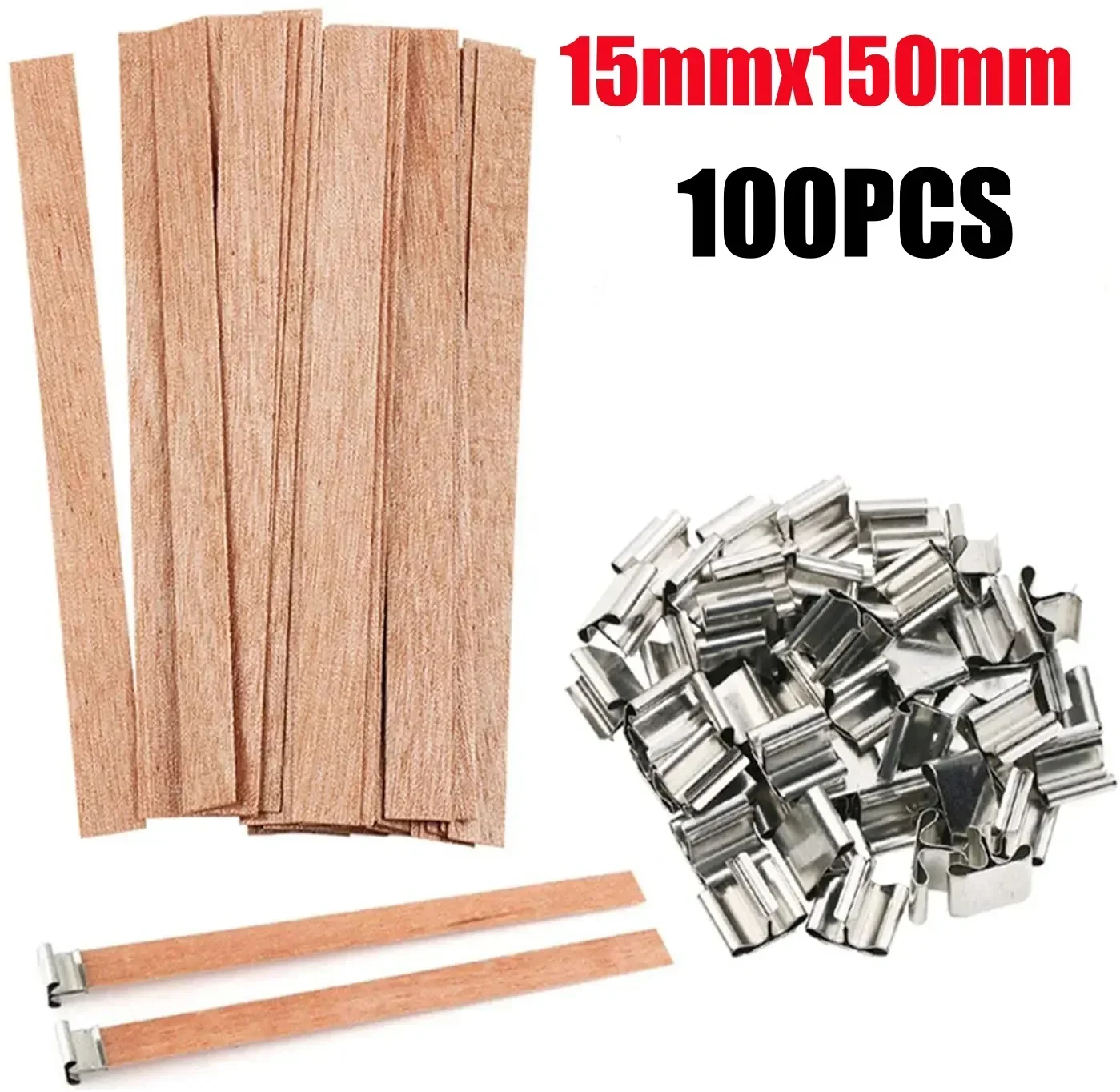 Handmade Soy Wax Candle Wooden Wick Set 10 Handmade Soy Wax Candle Wooden Wick Set - Image 10