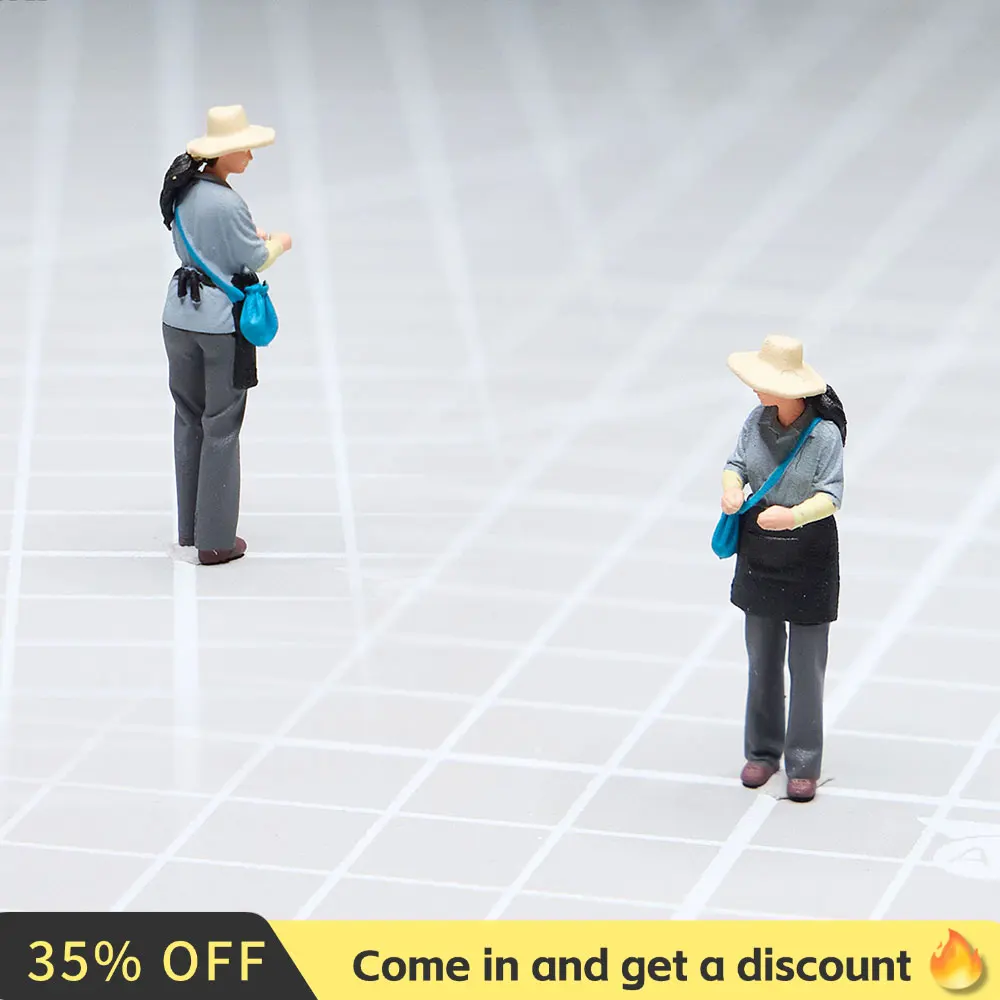 Miniature Vegetable Stand Scene Set for Dioramas 2 Miniature Vegetable Stand Scene Set for Dioramas - Image 2