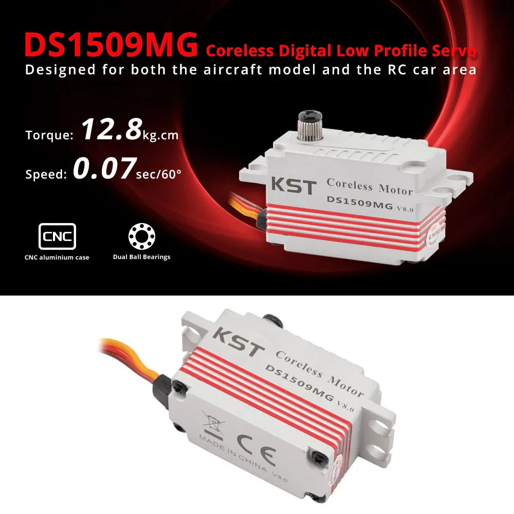 KST DS1509MG V8.0 Digital Servo 2 KST DS1509MG V8.0 Digital Servo - Image 2