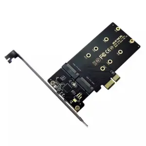 PCI-E to M.2 SATA Adapter Card for SSDs 10 S48f078ff9a024c9881fd3c7d45dd65aey