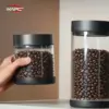 IKAPE Vacuum Coffee Container with Digital Display
