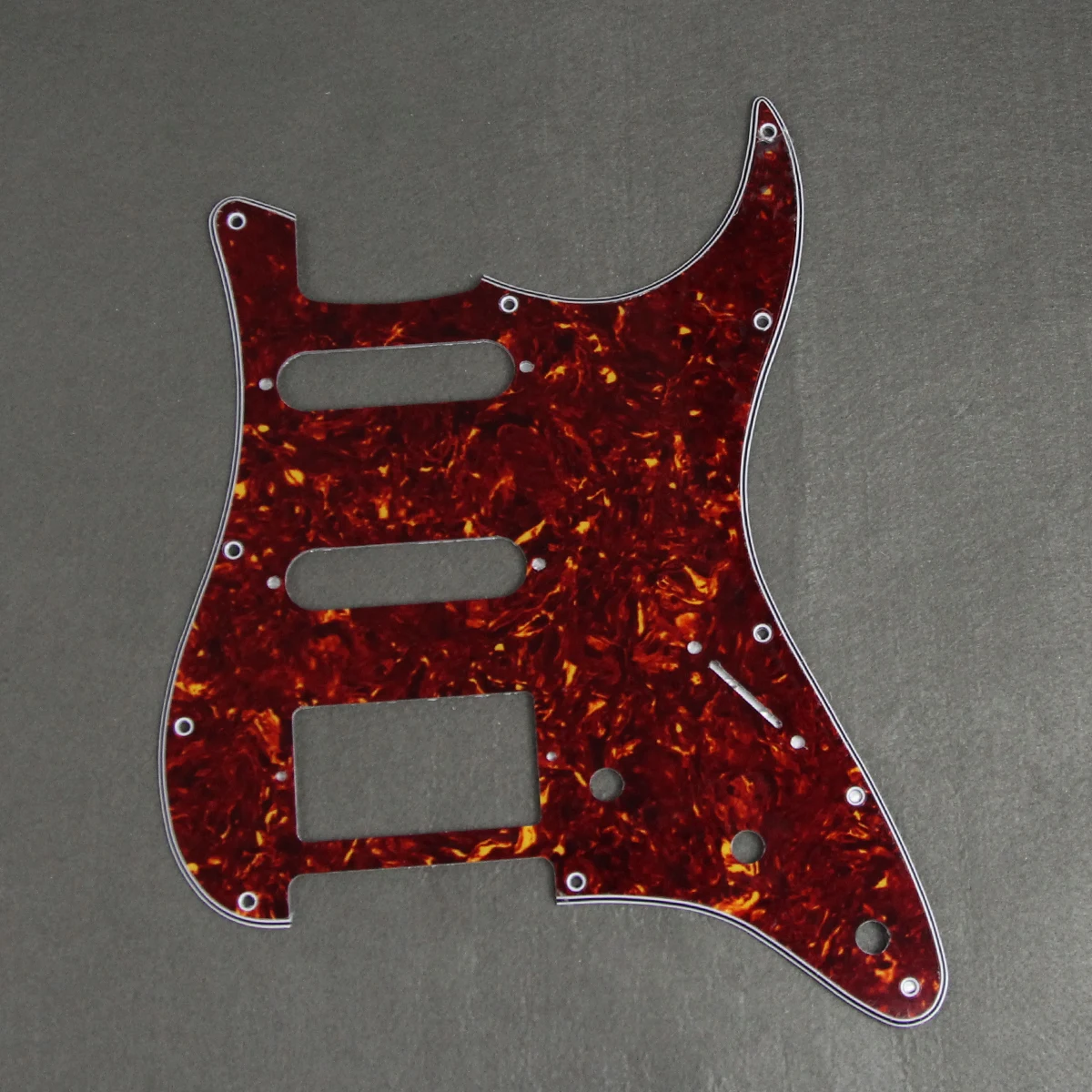 Red Tortoise Shell Pickguard for Fender-Style Guitars 5 Red Tortoise Shell Pickguard for Fender-Style Guitars - Image 5