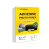 Vibrant Glossy Adhesive Photo Paper 3.5x5"