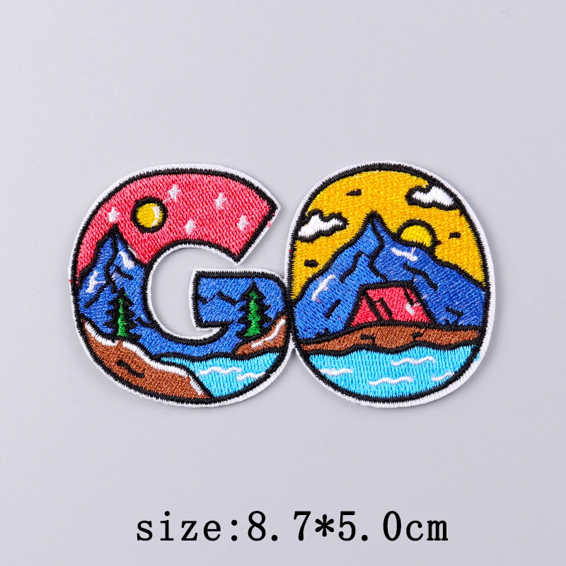 Outdoor Mountain Embroidery Patch for Gear 8 Outdoor Mountain Embroidery Patch for Gear - Image 8