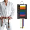 Portable Martial Arts Belt Display Stand