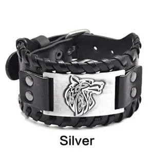 Men's Stainless Steel Wolf Head Bracelet 17 S4ad85c13c4ad41148d6b70ef8e15c03fS