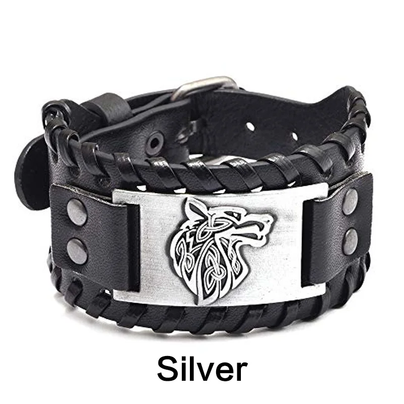 Men's Stainless Steel Wolf Head Bracelet 9 Men's Stainless Steel Wolf Head Bracelet - Image 9