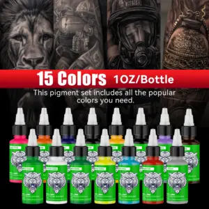 Vibrant DM Tattoo Ink Set – 14/15 Colors 12 S4b1db011eabd405da0875a946755d10aQ