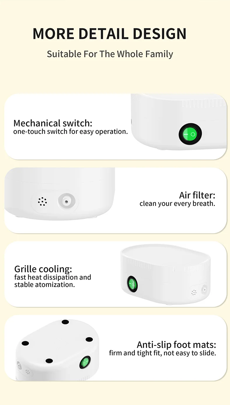 AIQUE Portable Nebulizer Model W310 3 AIQUE Portable Nebulizer Model W310 - Image 3